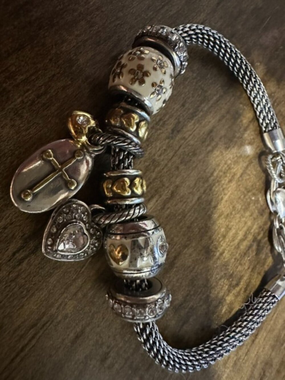 Brighton Mixed Metals Charm Bracelet